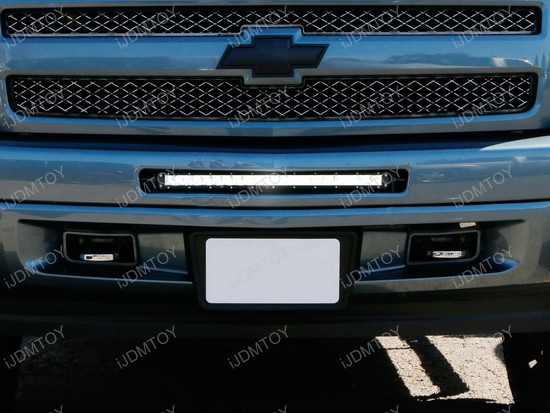 120W High Power LED Light Bar For Chevrolet Silverado 1500 2500HD