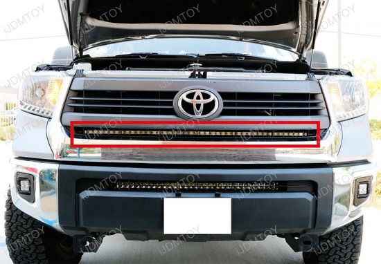 1 Piece Lower Bumper Grill Mount for 2014-up Toyota Tundra