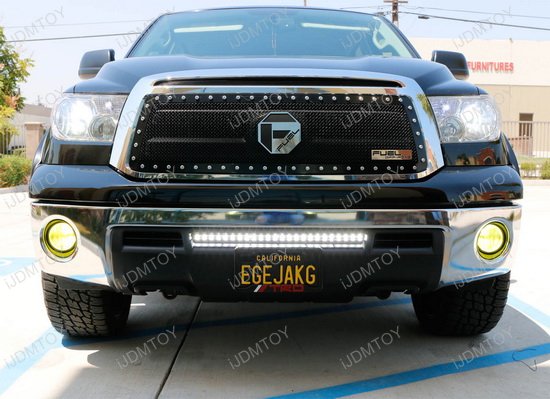 2007-2013 Toyota Tundra Lower Bumper Grill Mount LED Light Bar