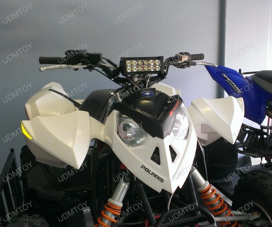 36w high power led light bar with mounting bracket for atv led light bar harness