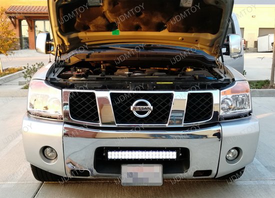 120W High Power LED Light Bar For Nissan Titan