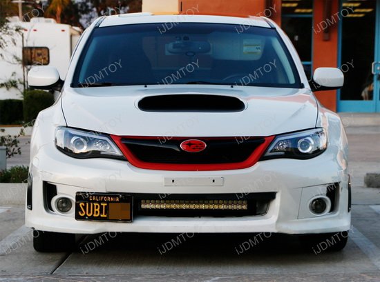 2011 Sti Behind Grille 144w Led Light Bar Kit