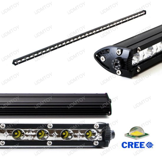 2014up Toyota Tundra 108W CREE LED Light Bar with Hood Scoop Bulge Mount