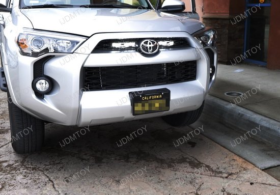 Behind Upper Grille Mount 20" LED Light Bar For Toyota 4Runner