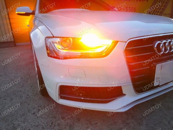 CAN-bus Amber PWY24W LED Bulbs