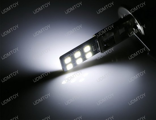 H1 12-SMD Fog Lights High Beam DRL