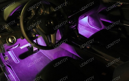 Sound Active LED Car Interior Lighting Kit Sound Active LED Car Interior Lighting Kit