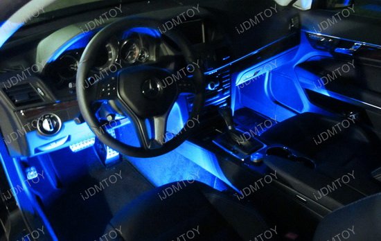 Sound Active Rgb Led Strip Lights For Car Interior Lighting Diy Sound Active Led Car Interior Lighting Kit