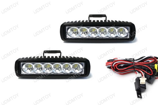 Universal Fit LED Daytime Running Lights