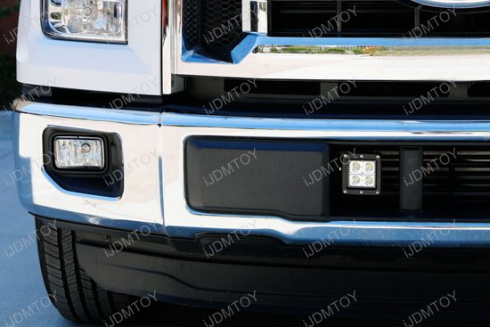 2015-up Ford F-150 CREE High Power LED Fog Light Kit led lighting wiring harness 