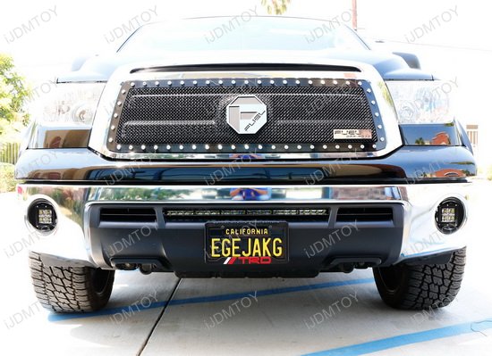 2007 13 Toyota Tundra 40w High Cree Led Fog Light Kit Toyota Tundra Led Fog Light