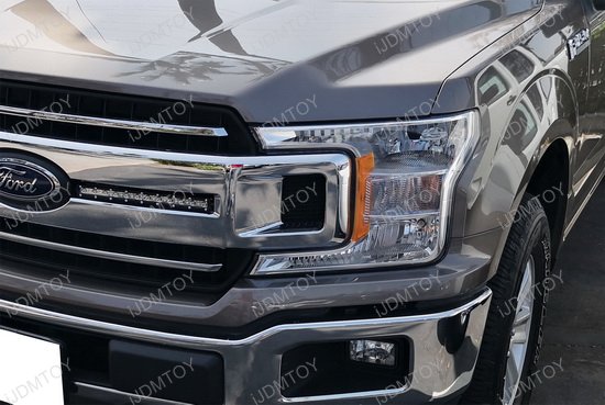Single Row Led Light Bar >> 72W CREE LED Front Grille Light Bar Kit For 18-up Ford F-150 XL XLT Single Row Led Light Bar >> 72W CREE LED Front Grille Light Bar Kit For 18-up Ford F-150 XL XLT