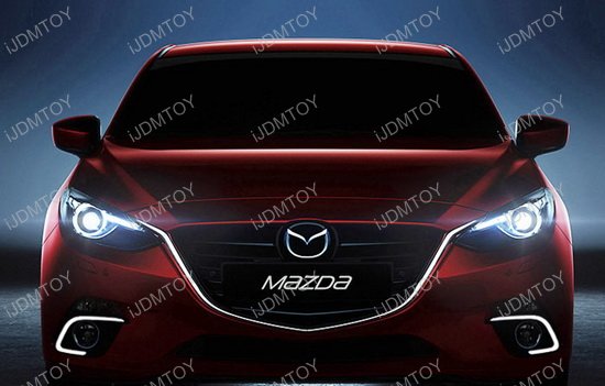 2014-up Mazda 3 OEM Fit Switchback LED Daytime Running ...
