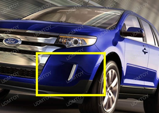 Ford Edge White Amber Switchback High Power Daytime Running Lights
