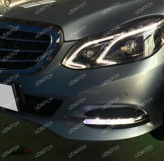 Mercedes W212 Facelift EClass Sedan LED Daytime Running Lights
