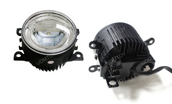 direct fit 20w high power cree led drl halo ring fog lamps ford fiesta light assembly