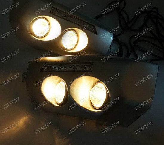 2007-up Toyota FJ Cruiser High Power LED Daytime Running Lights