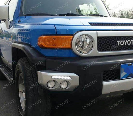 2007-up Toyota FJ Cruiser High Power LED Daytime Running Lights