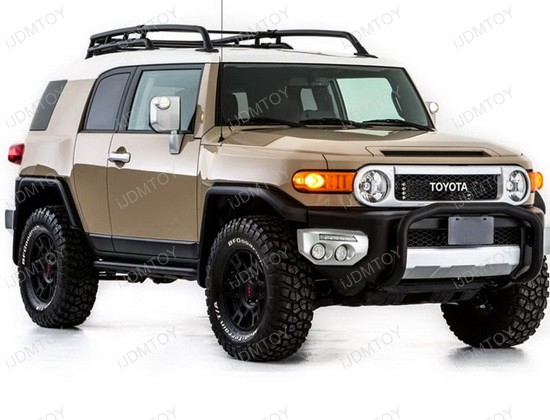 2007-up Toyota FJ Cruiser High Power LED Daytime Running Lights