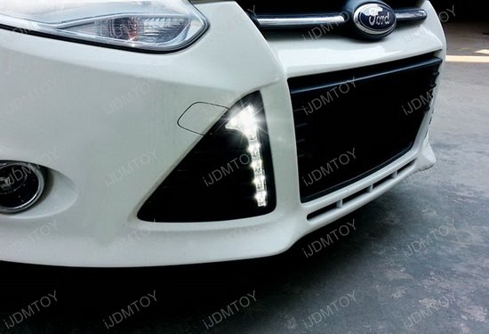 2012 2014 ford focus high power led daytime running lights how to install xenon led lights
