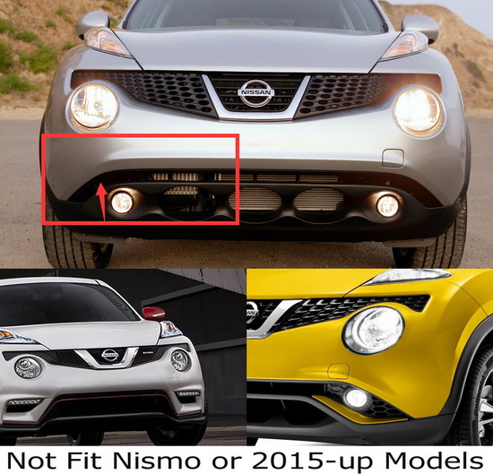 Exact Fit Nissan Juke 10W High Power LED Daytime Running Lights DRL
