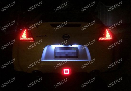 Nissan 370z rear fog light wiring