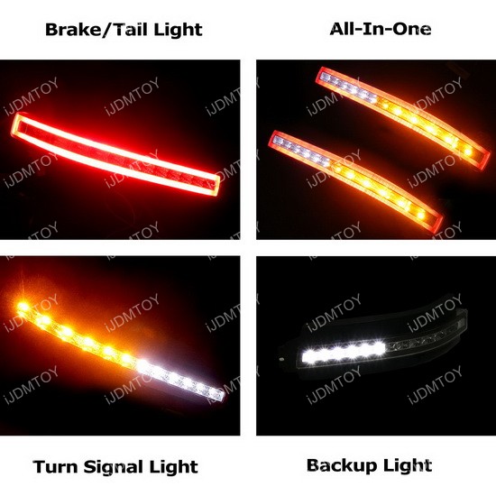 Nissan 350Z LED Turn Signal Lights Brake Backup Reverse Lamps DIY