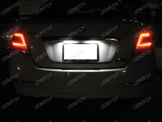 Nissan Altima Infiniti JX35 QX60 LED License Plate Light Lamps Nissan Altima Infiniti JX35 QX60 LED License Plate Light Lamps