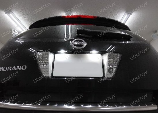 Nissan Altima Infiniti JX35 QX60 LED License Plate Light Lamps Nissan Altima Infiniti JX35 QX60 LED License Plate Light Lamps