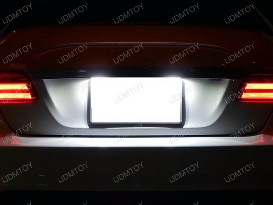 Change license plate lights bmw #5
