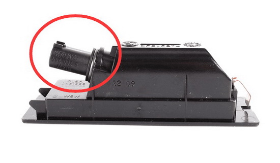 OEM Replacement BMW LED License Plate Lamps