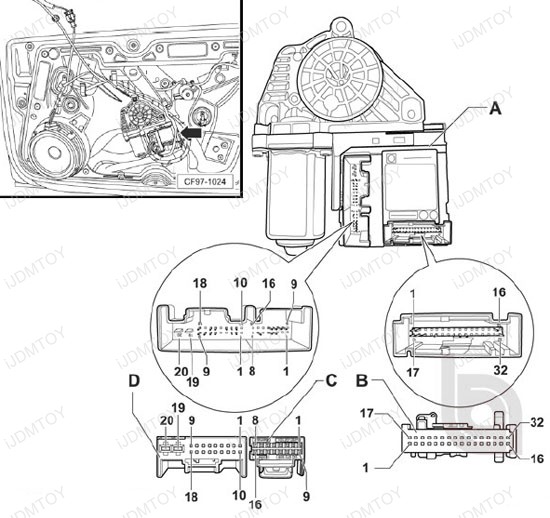 Volkswagen LED Courtesy Door Lights