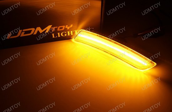 Chevrolet Cadillac Front Side Marker Lamps With Amber Led