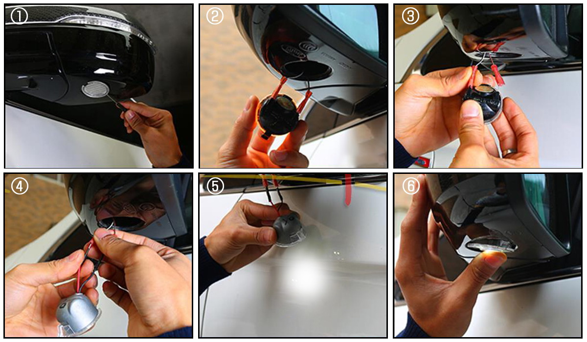 Toyota Tundra Direct Replace LED Under Side Mirror Puddle Lights