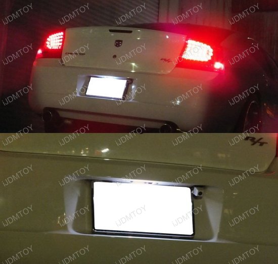 Dodge Charger Challenger OEMReplace 3W LED License Plate Light Assembly