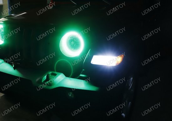 Jeep Wrangler JL LED Halo Rings