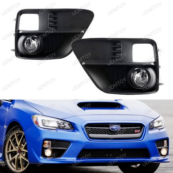 20152017 Subaru WRX Base Clear or Yellow Lens Fog Lights Foglamp Kit