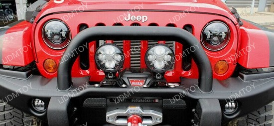 Jeep JW Speaker LED Headlight Anti Flicker Decoder