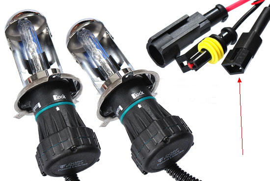 9005 9006 High Beam HID Bi-Xenon Adapters Headlight ... 9006 bi xenon wiring harness 