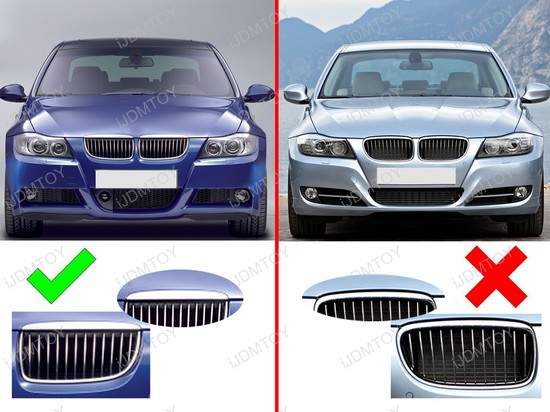 Clearance 2006 2008 Bmw E90 E91 Pre Lci 3 Series Center Kidney Grill