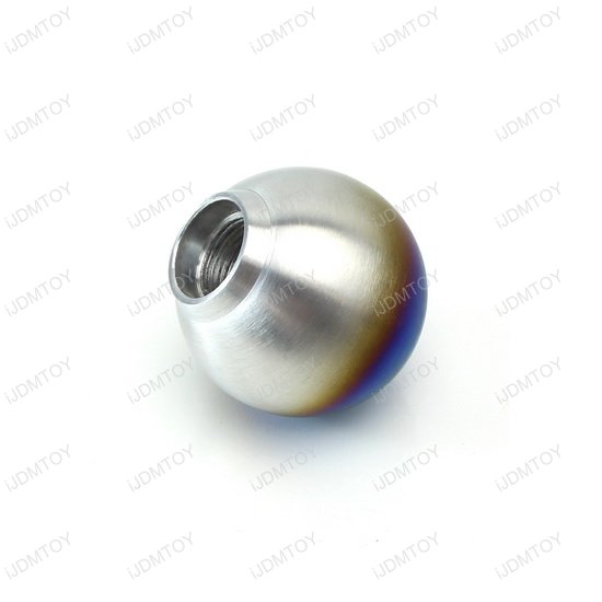 JDM Burnt Titanium Round 5MT 6MT Manual Replacement Shift Knob