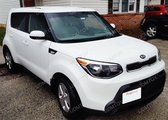 Kia Soul Tow Hook License Plate Mount