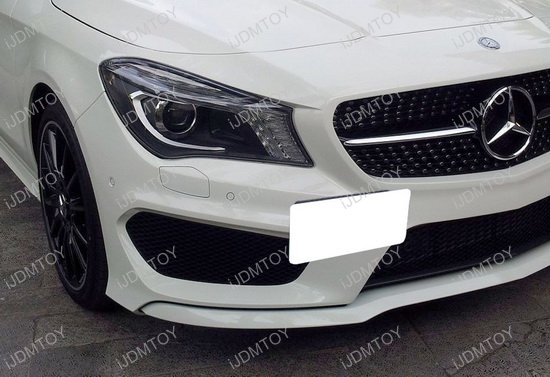 No drill license plate holder mercedes benz #2