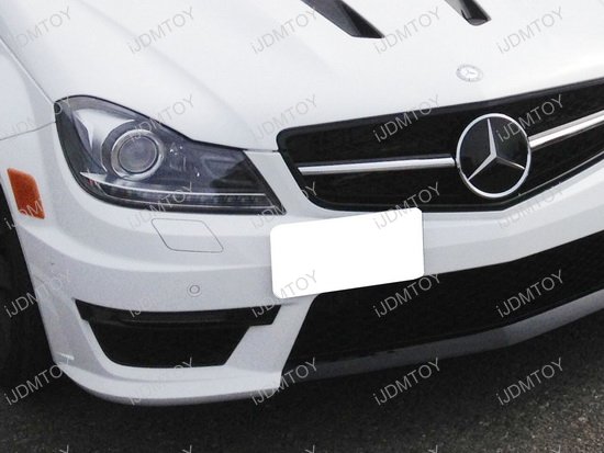 No drill license plate holder mercedes benz #5