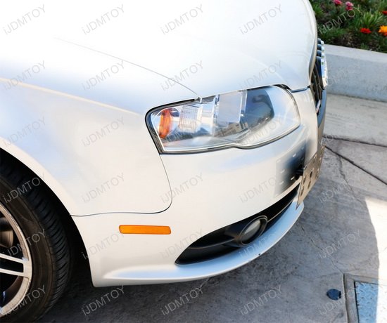 Audi License Plate Tow Hole Mounting Bracket
