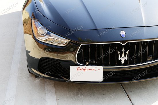 Maserati front license plate bracket Maserati front license plate bracket