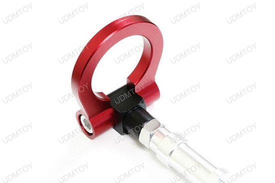 How does a tow bar hook up