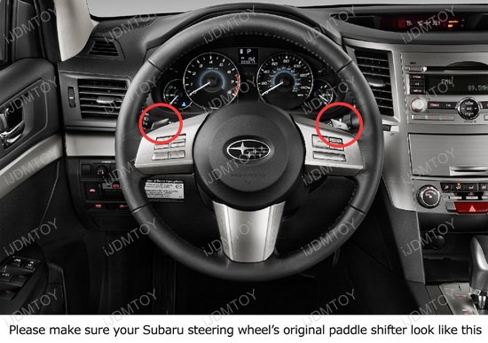 Aluminum Steering Wheel Paddle Shifter Extensions For Subaru Subaru Paddle Shifter Extension