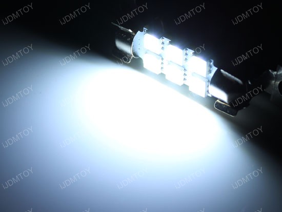6-SMD D42mm 578 211-2 LED Dome Map Lights