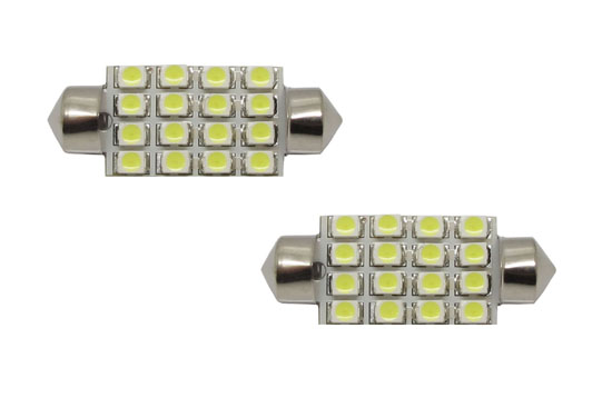 16-SMD 1210 6411 6418 LED Bulbs